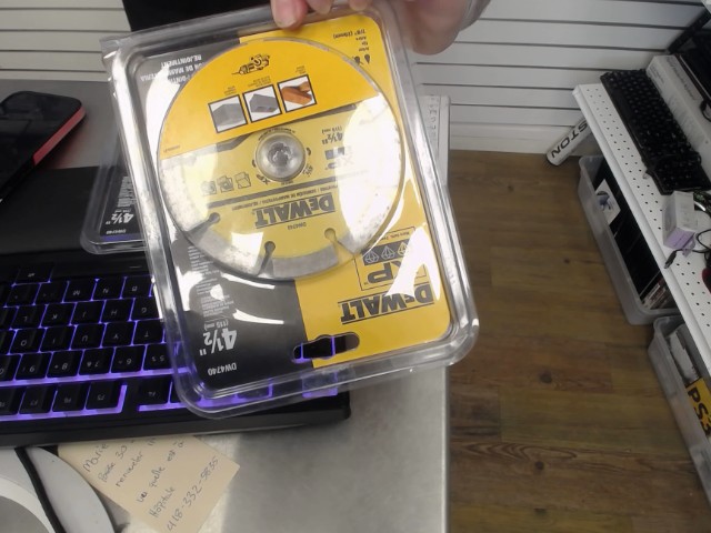 Disque diamante segmente