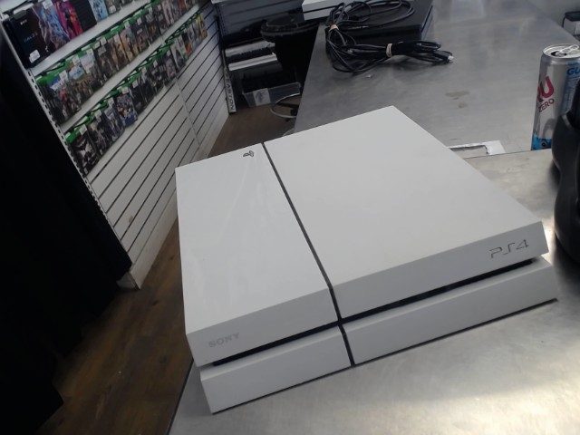 Ps4 blanche avec fil ali+ hdmi