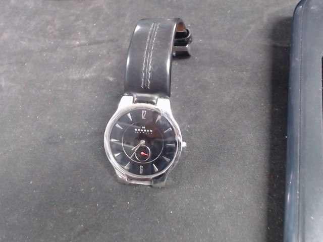 Leatherband skagen watch