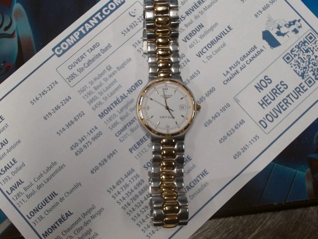 Longines conquest bxp quartz 2 tone 34mm