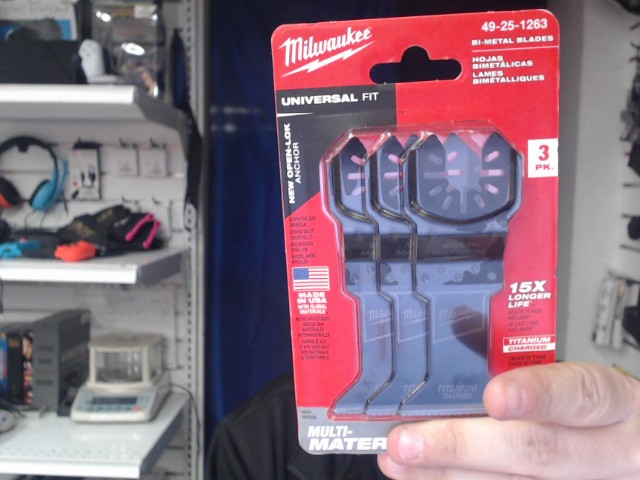 Lames bimetalliques paquet 3