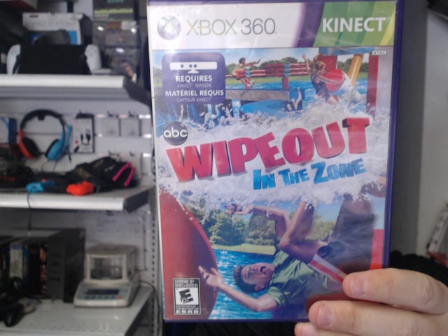 Wipeout in the zone - kinect