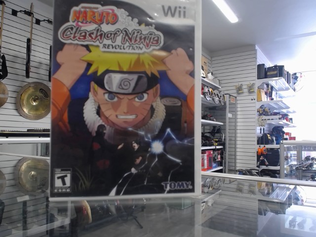 Wii naruto clash of ninja revolution