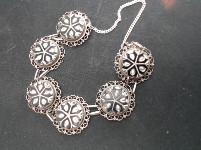 Bracelet argent 30.5g