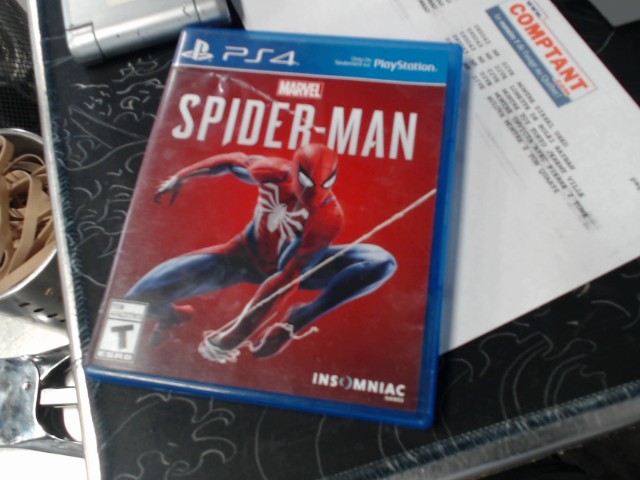 Spiderman ps4