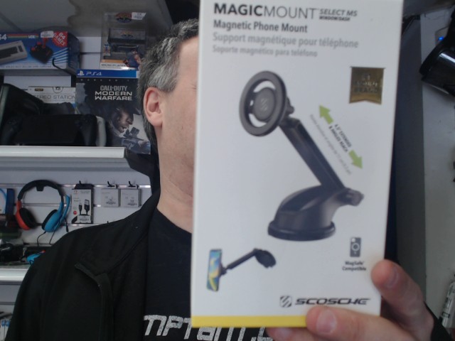 Support magnetique pour telephone