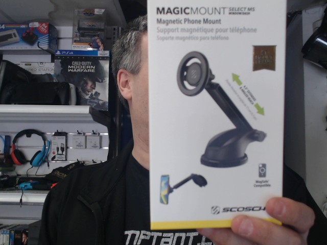 Support magnetique pour telephone