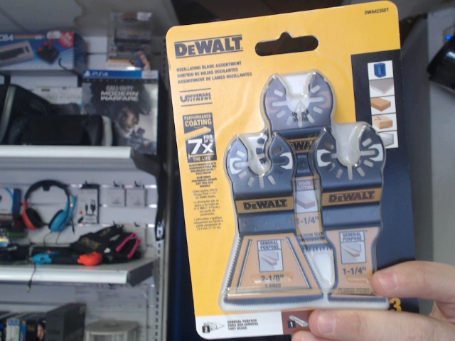 Assortiment de lames oscillantes