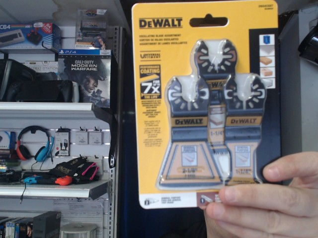 Assortiment de lames oscillantes