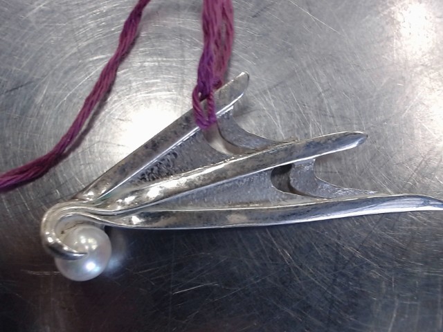 Broche  en argent 925