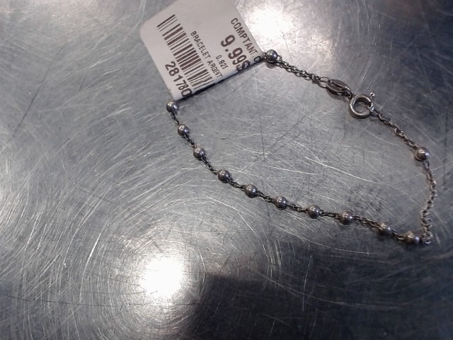 Bracelet argent boules