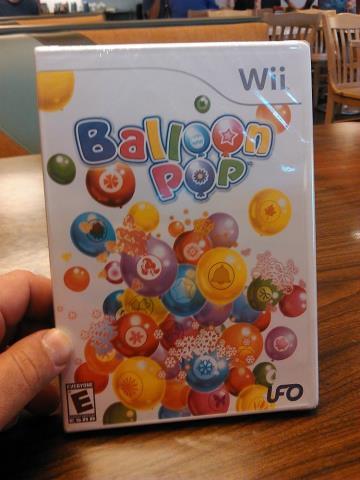 Ballon pop nintendo wii