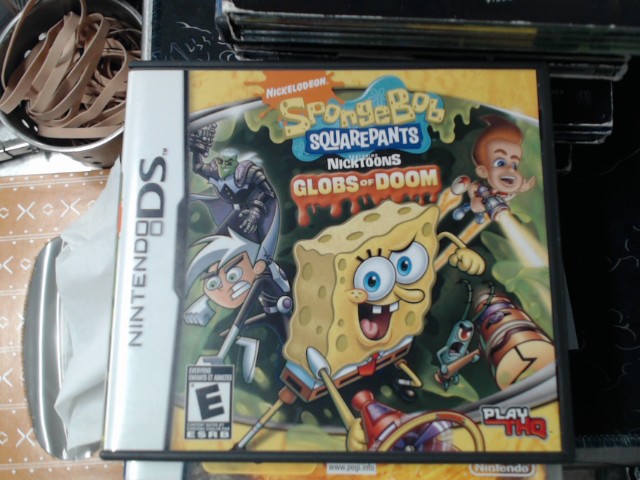 Spongebob squarepants golbs of doom ds