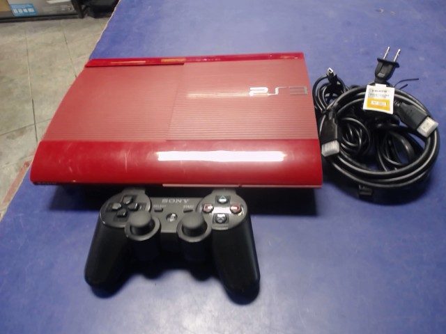 Console rouge +accessoires