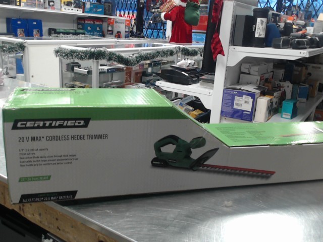 Certified taille haie sans-fil