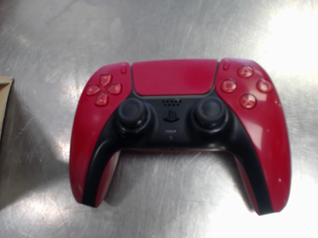 Manette de ps5 rouge
