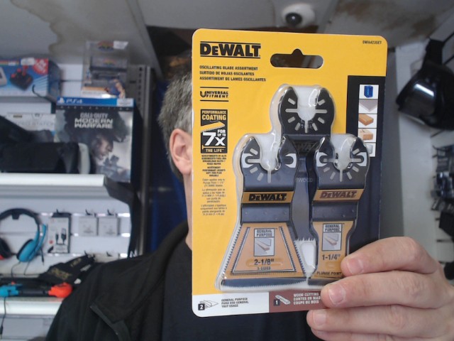 Assortiment de lames oscillantes 3 pcs