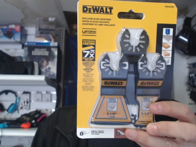 Assortiment de lames oscillantes 3 pcs