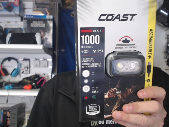 Lampe frontale 1000 lumens