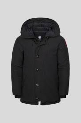 Canada goose black parka no fur