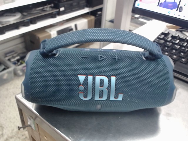 Speaker bluetooth bleue marin