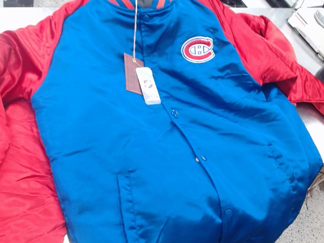 Varsity jacket satin montreal canadiens