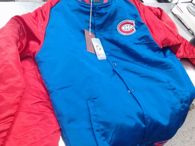 Varsity jacket satin montreal canadiens
