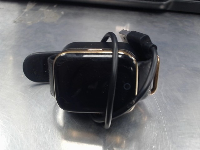 Fitbit watch black and gold