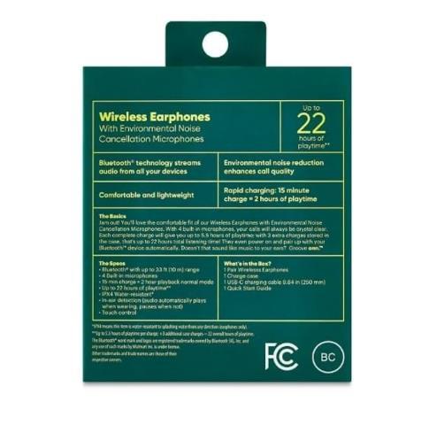 Earbuds 20h onn neuf en boite