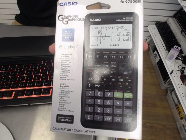 Calculatrice casio (scientifique)