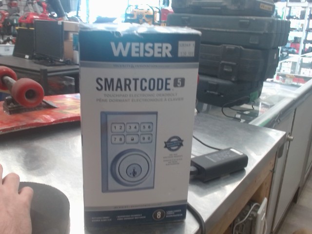 Touchpad electronic deadbolt