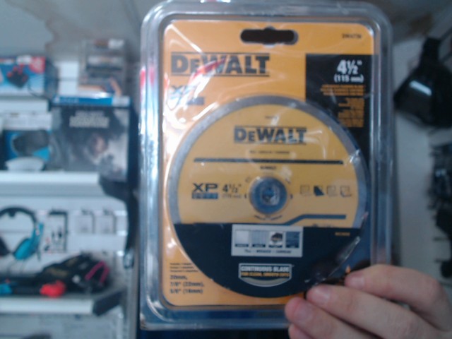 Disque diamnt� segment� 4 1/2 pouces