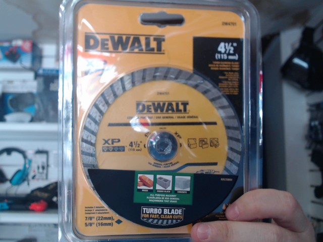 Disque diamnt� turbo 4 pouces 1/2