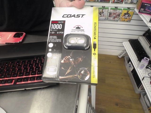 Lumiere frontale 1000 lumens