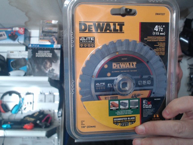 Disque diamant� segment� 4 pouces 1/2