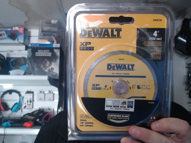 Disque diamant� segment� 4 pouces