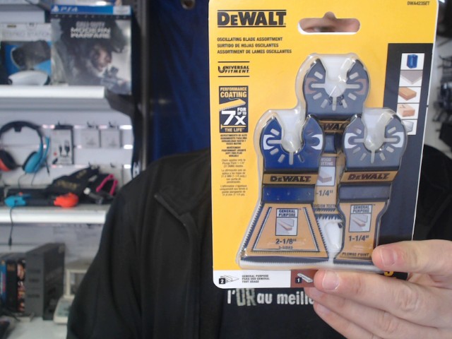 Assortiment de lames oscillantes 3 pcs