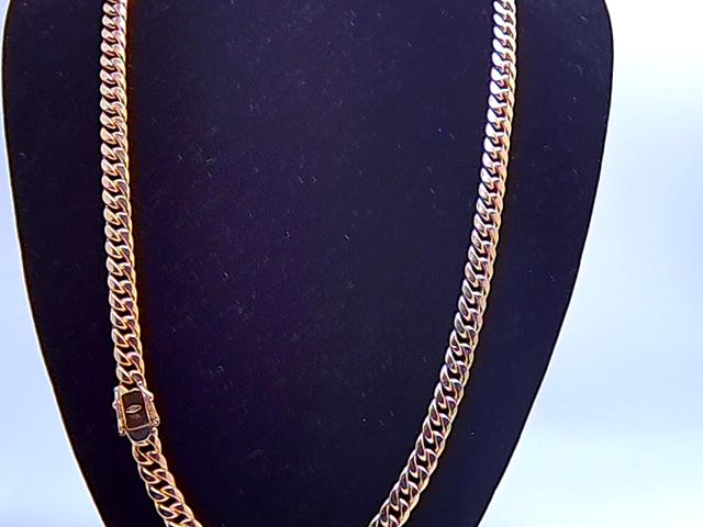 CHAINE CUBAN EN OR 10KT