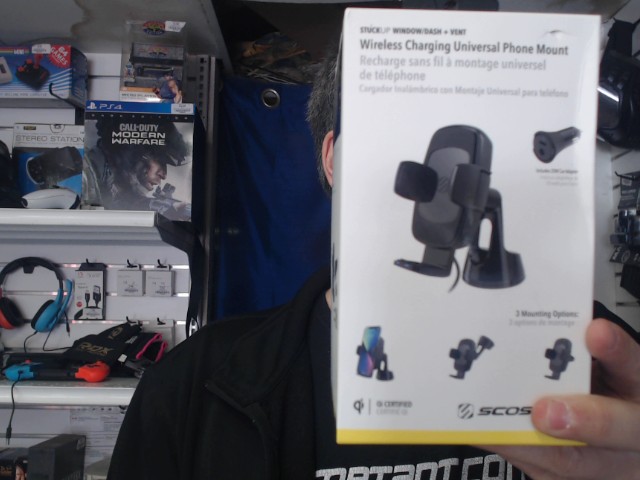 Recharge sans fil a montage universel