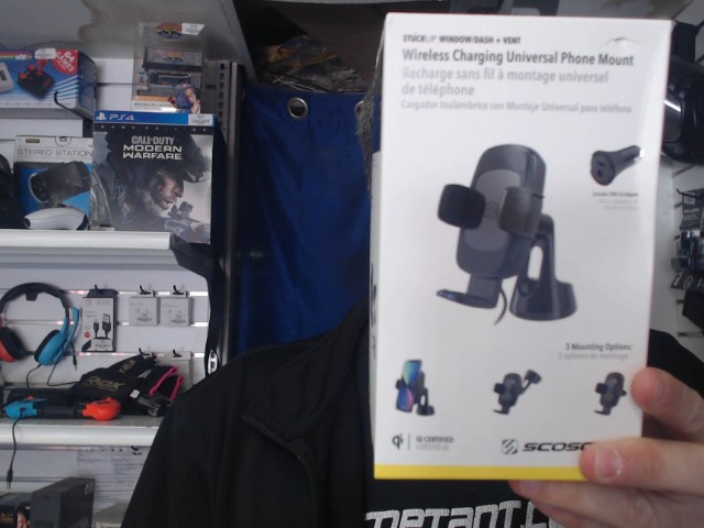 Recharge sans fil a montage universel