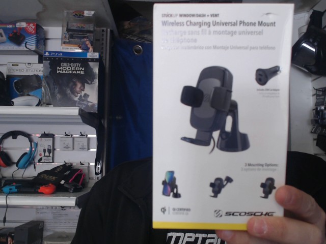 Recharge sans fil a montage universel