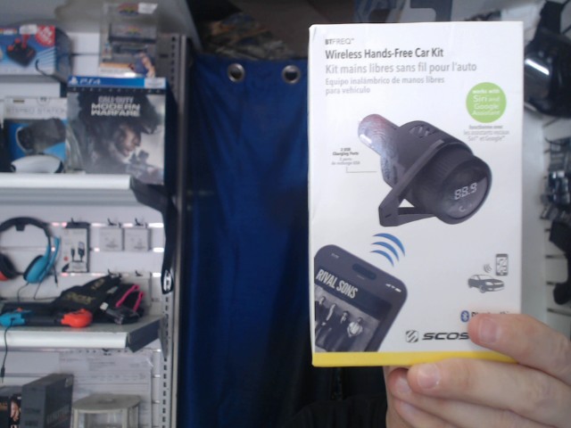 Kit mains libres sans fil pour l'auto