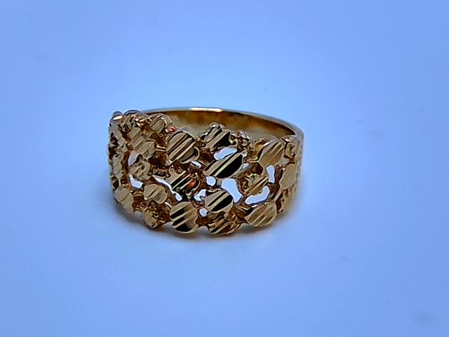 BAGUE EN OR 10KT NEW