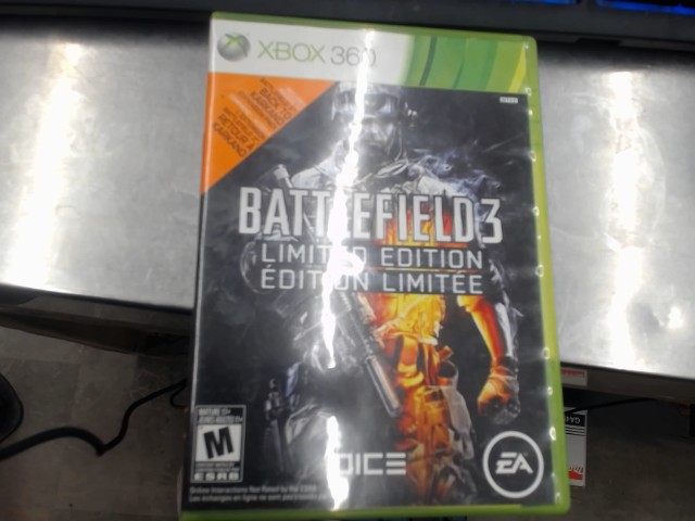 Jeu xbox 360 battlefield 3