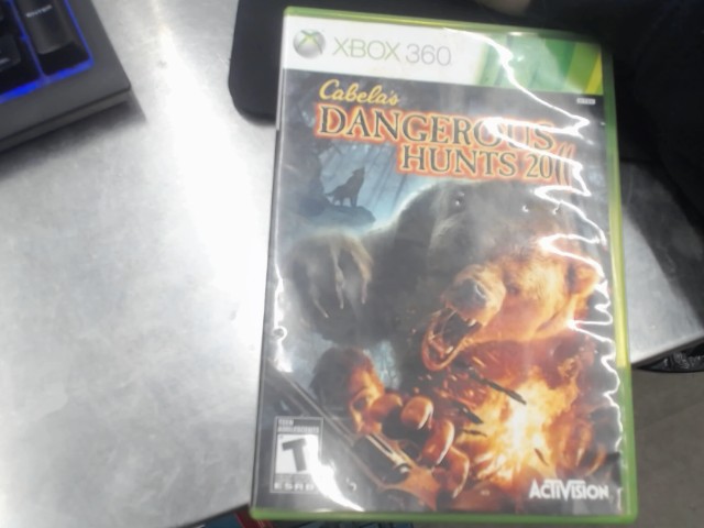 Cabela's dangerous hunts 2011 xbox 360