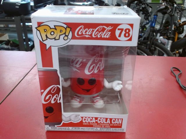 Figurine coca cola funko pop en boite