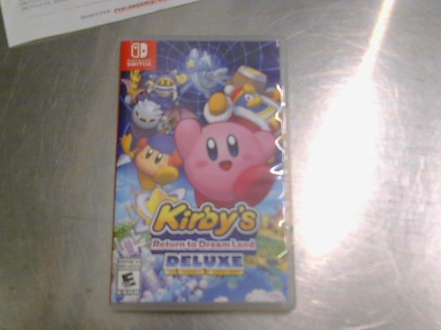 Kirby's return to dream land deluxe