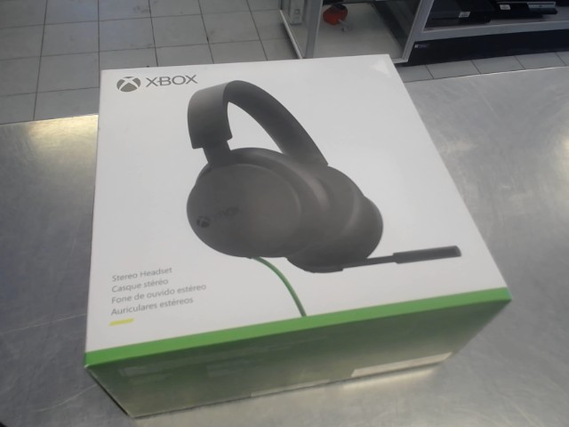 Ecouteur stereo pour xbox dans la boite