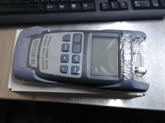 Optical power meter visual