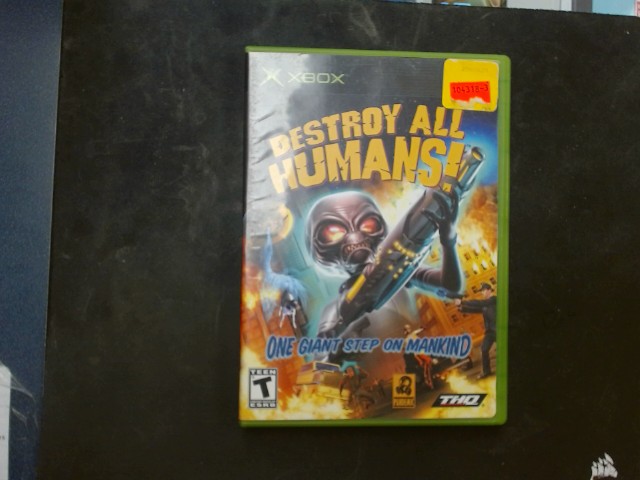 Destroy all humans - xbox